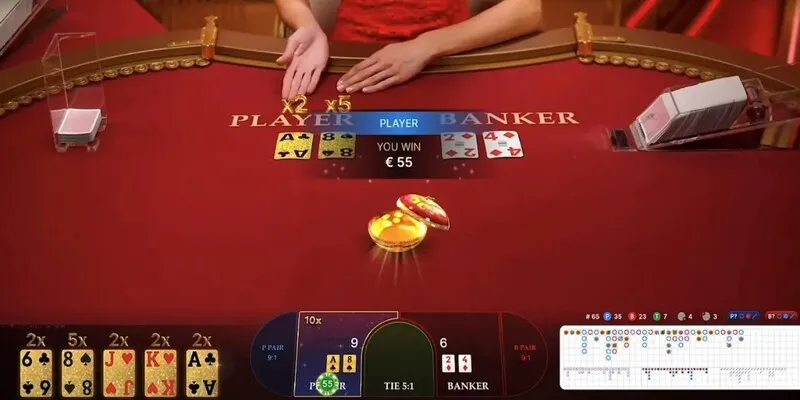 Bắt cầu Baccarat đúng cách lụm thưởng lớn