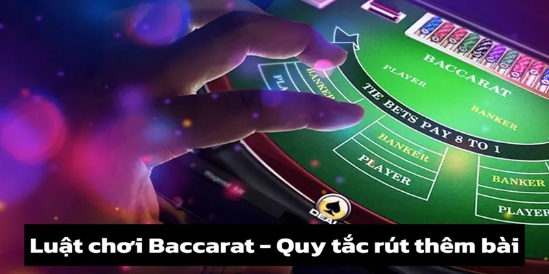 Luật chơi Baccarat - Quy tắc rút thêm bài